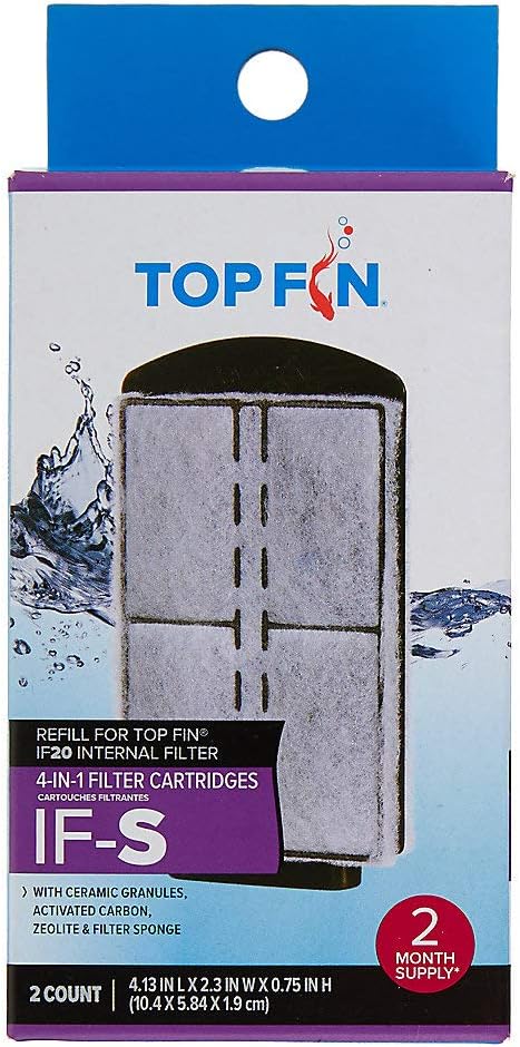 Top Fin Retreat Filter Large, IF-S (2 Count)